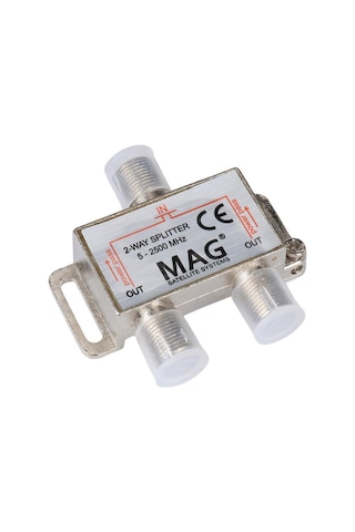 Mag 1 İn 2 Splitter 5-2500 Mhz Bölücü Tv Anten Çoklayıcı 1 Giriş 6 Çıkış Dağıtıcı