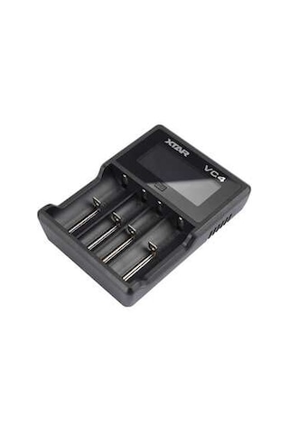Xtar Vc4 Lcd Ekranlı Pil Şarj Aleti 4'lü 18650 26650 Li-ion Ni-mh Akıllı Şarj Cihazı
