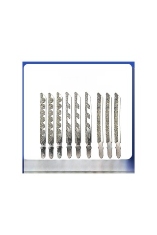 Hombey Diamantlı Eğri Testere Teli: Seramik Ve Taş Kesim İçin Hassas, Verimli Ve Dayanıklı Tekstil Kesici Makyaj Testere Teli - Eğik Dişli