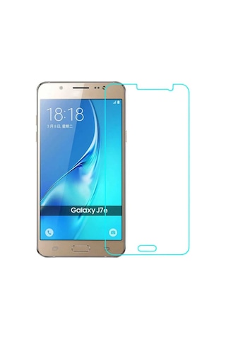 Samsung Galaxy J7 2016 Uyumlu Temperli Kırılmaz Cam