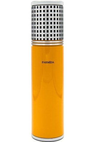 Parmida Sarı Seyahat Tipi Humidor Puro Kutusu