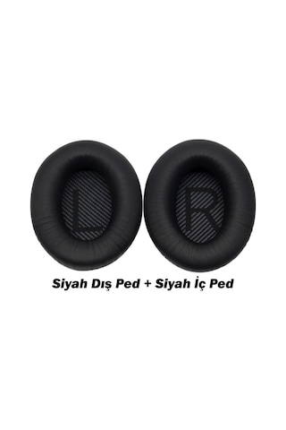 Bose Qc2 Kulaklık Pedi Qc25 Ae2 Qc2 Qc15 Qc35 Qc35Ii Süngeri Mavi - Siyah