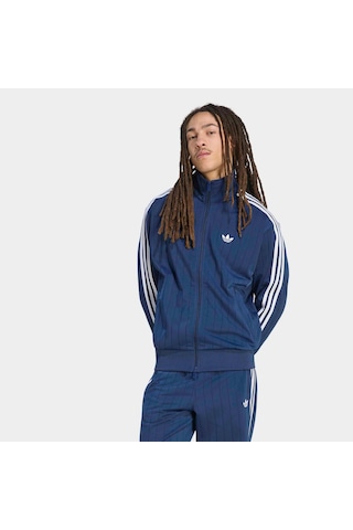 Adidas Firebird Drop Needle Erkek Mavi Ceket Ke4128
