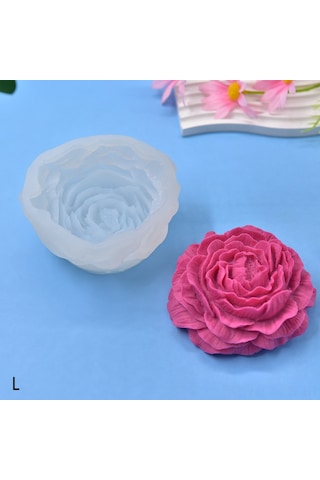 Yunboo Büyük Boy Papatya Desenli Silikon Kalıp: Sabun, Mum, Fondant Ve Ev Yapımı Lezzetler İçin Esnek Kullanım