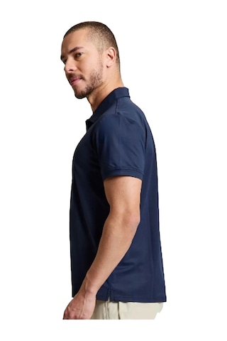 Slam Slam Tech Pique Polo Ls Erkek Mavi Tişört W13 Lacivert
