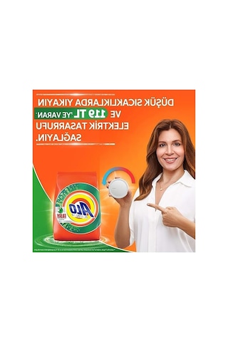 Kar Çiçeği Ferahlığı, 3 Kg Toz Deterjan, Hızlı Çözülme