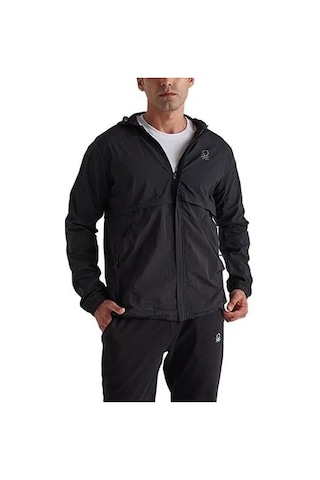 Over-Q Benetton Raincoat Antrasit