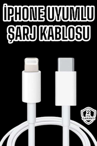 Apple iPhone Tüm Modellerle Uyumlu Hızlı Şarj Kablosu Apple iOS 30w