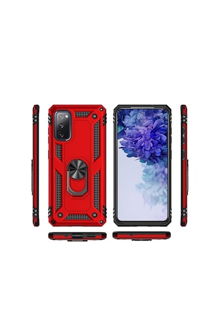 Rba Aksesuar Galaxy Uyumlu S20 Fe Kılıf Rba Vega Kapak - Mavi Mavi