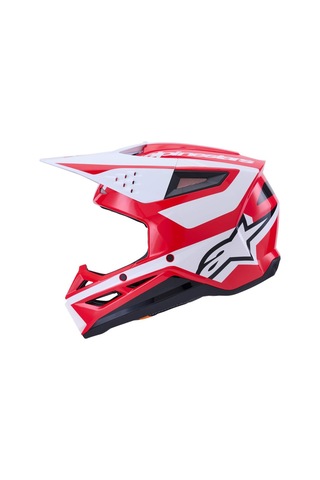 Alpinestars Sm3 Heath Off-road Kaskı Kırmızı Siyah Kırmızı - Siyah