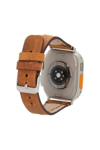Bloomstrap Avilla Moccasin Deri iOS Watch Uyumlu Kayışı-44/45/46/49mm