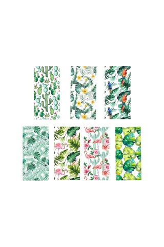 Pazly Tropikal Suntek Stil Lekeli Gizlilik Filmi Etiket Cam Buzlu 1. By Ahşap