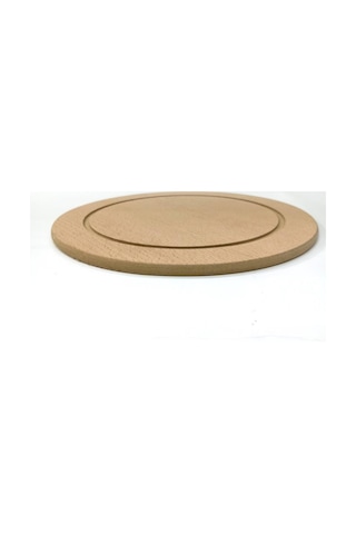 2 Adet Mdf Ahşap Pizza Tahtası 28 Cm, Sunum Tahtası, Pizza Tabağı, Lahmacun Ve Pide Servis Tahtası Çok Renkli