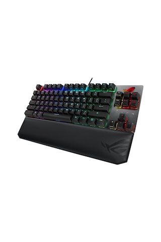 Asus ROG Strix Scope NX TKL Deluxe Cherry MX Red Switch RGB Türkçe Mekanik Oyuncu Klavye