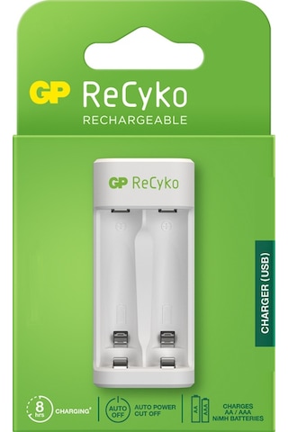 GP Recyko E211 USB AA-AAA Şarj Cihazı