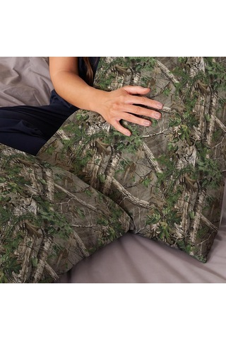 Lexroo Realtree Xtra Yeşil Kamuflaj Yastık Kılıfı, 2'li Paket