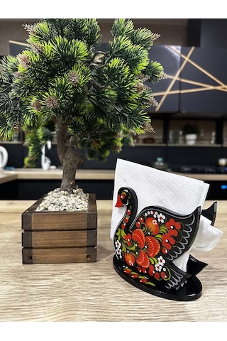 Olimp Suveniry Ahşap Pekin Ağzı Peçetelik 218890097 Kırmızı