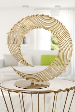 Begüsa Bakü Metal Aksesuar Biblo 35 Cm Eskitme