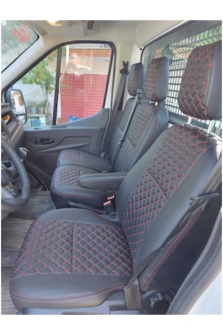 Ford Transit Araca Özel Deri Tek Kabin Oto Koltuk Kılıfı (492918475)
