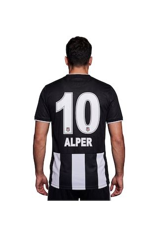 Beşiktaş Lisanslı Nostaji Forma Kişiye Özel Siyah