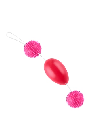X-sense Baile Kırmızı Üçlü Kegel Egzersiz Topları Anal Ve Vajinal