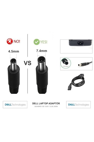 Dell Fhmd4 Adp-240ab B 19.5v-12.3a 240w Adaptör-şarj Cihazı