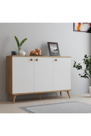 Fernıso Bohem 120 Cm Konsol Ceviz Beyaz