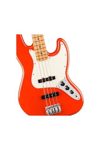 Fender Player Iı Jazz Bass Akçaağaç Klavye Coral Red Bas Gitar