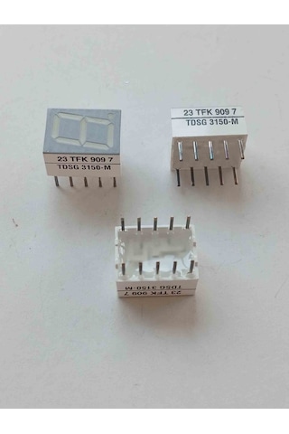 Tdsg-3150-m Yeşil 10mm Tfk Anot Display 4 Adet