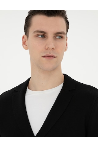 Pierre Cardin Erkek Siyah Hırka Triko 50278079-vr046 Siyah