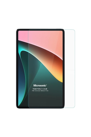 Microsonic Xiaomi Uyumlu Redmi Pad Tempered Glass Cam Ekran Koruyucu