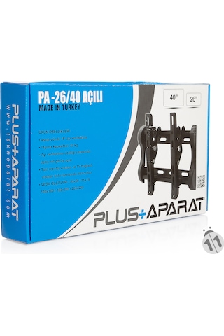 Plusaparat Pa 26/40 26”/40” Led Tvler için Açılı Askı Aparatı
