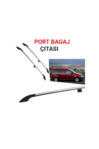 Caddy Kısa Şase Portbagaj Tavan Çitası Gri 2011 2012 2013 2014