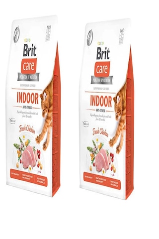 Care Indoorıcı Ev Kedileri İçin Tahılsız Yetişkin Kedi Maması 2kg X 2 Adet