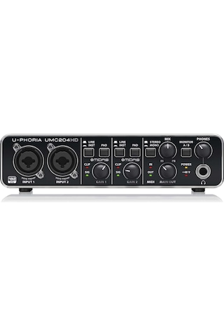 Behringer UMC204HD 24-Bit/192Khz 2 x 4 Usb Ses Kartı
