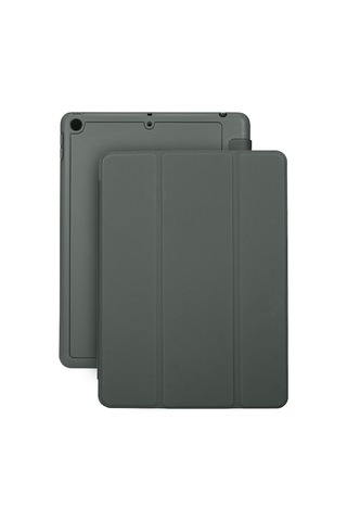 Didadodo İpad 7. Nesil 10.2'' Silikon Kılıf - Pu Deri, Düşmeye Karşı Koruma, Kalem Yuvası