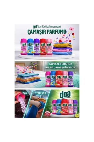 Doa Granül Çamaşır Parfümü & Yumuşatıcı Lavanta & Manolya 210 Gr Tekli