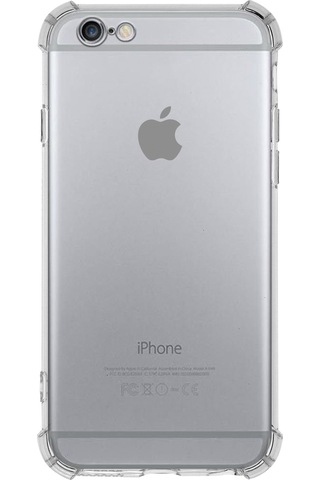 Apple Uyumlu iPhone 6 Köşe Korumalı Airbag Antishock Silikon Kapak