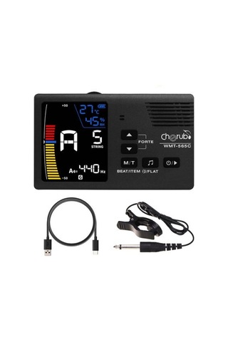 Cherub Wmt-565c Kromatik Metronom-tuner Hepsi Bir Arada Kulaklık Çıkışlı