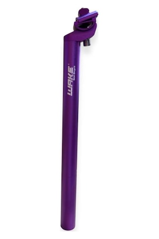 Xbyc 679 Wake Sele Borusu 27.2mm Çap X 35cm Uzunluk Hafif Renkli Bisiklet Koltuk Borusu Mor Renk Siyah