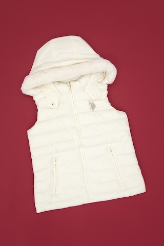 U.s. Polo Assn. Kız Çocuk Yelek Dokuma 50313059-vr256 İnci