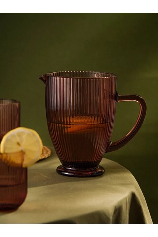 Sl Home 1,2 L "modern" Cam Su Sürahisi, Pembe 246346440