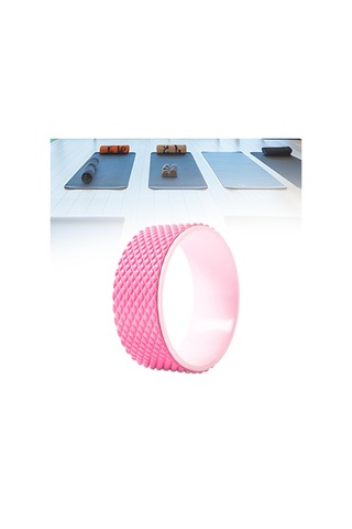 Suntek Yoga Roller Antislip Pilates Circle Yardımcı Pembe