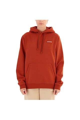 Columbia Csc U Marble Canyon Heavyweight Fleece Unisex Kapüşonlu Sweatshirt-5974 Kiremit