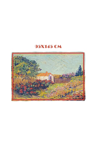 Canvas Summer Desen İç Göstermeyen Saten Pareo Çok Renkli