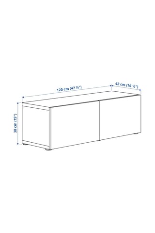 Raf Ünitesi, Parlak Cila-beyaz, 120x42x38 Cm, Selsvıken Beyaz