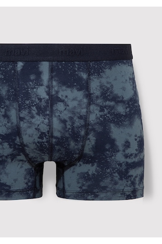 Mavi - Batik Baskılı Lacivert Boxer 092664-34340 Lacivert (509395112)