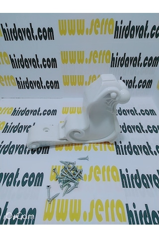 Serrahırdavat 12 Cm Aslan Ayak Desenli Beyaz (5 Adet Gönderilir)
