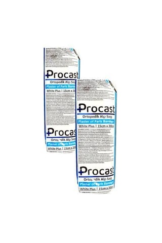 Ortopedik Alçı Sargı 15 Cm X 200 Cm 4'lü