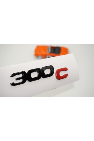 Dk Tuning 300c Bagaj Kırmızı Siyah Logo Arma Yazı Chrysler İle Uy